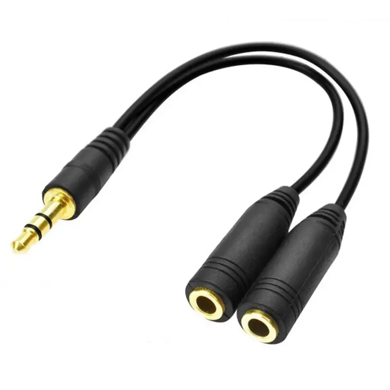 Audio Music Splitter - Headphone Splitter 3.5Mm Kabel Ekstensi Audio