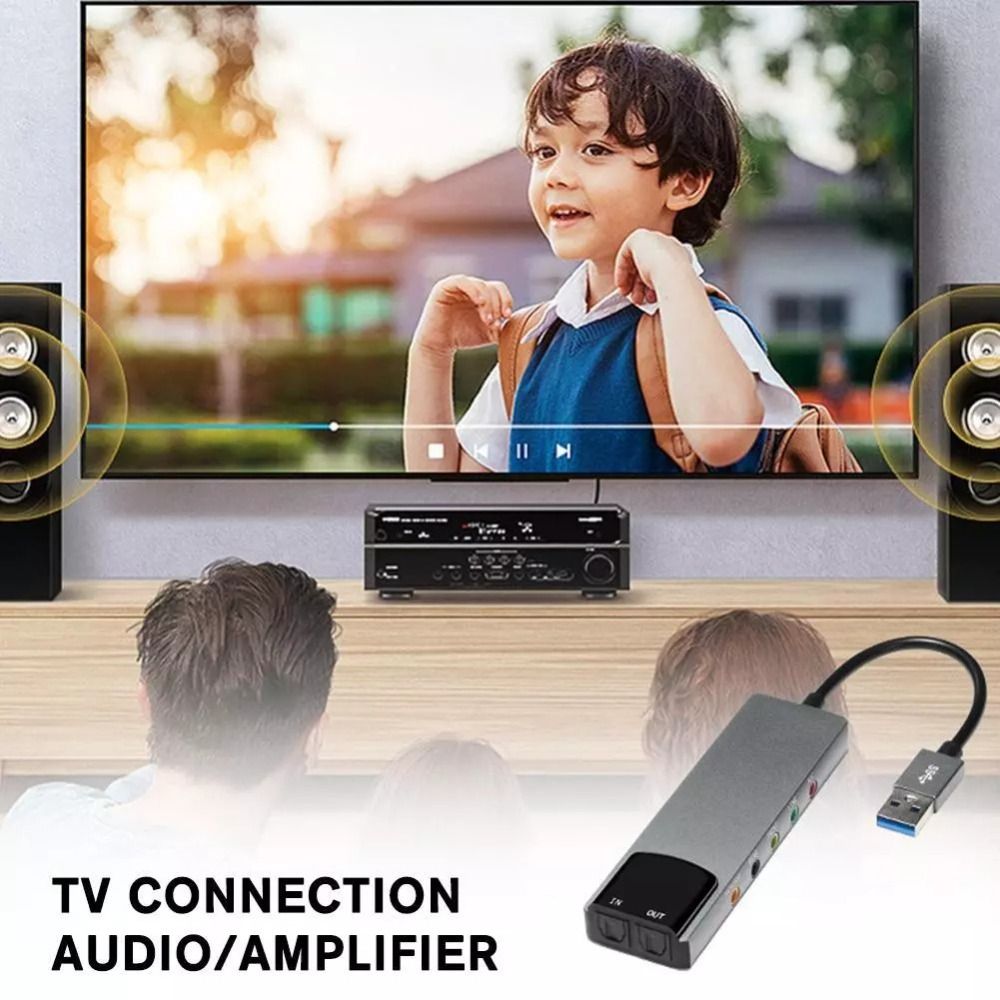 Audio Music Live - Kartu Suara USB Baru 7.1 5.1