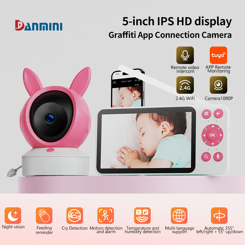 Audio Detect Music - Tuya kamera pengawas bayi, 5 