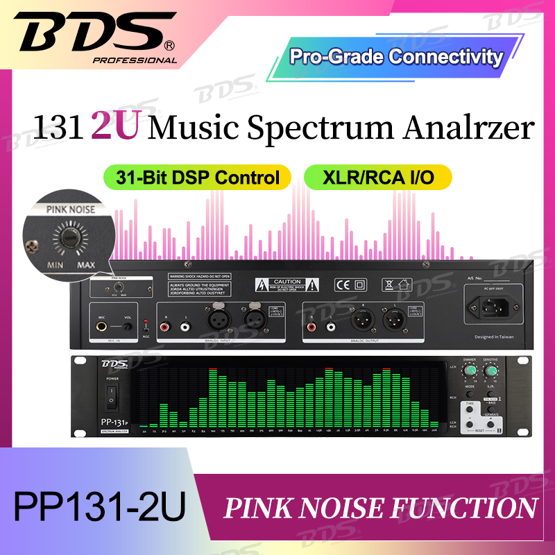 Audio Music Live - BDS PP-131P 31-Segmen Rackmount Audio Analyzer