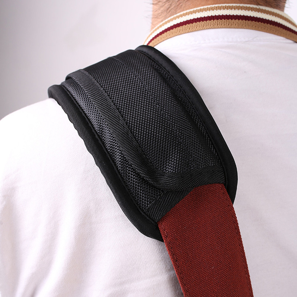 Guitar Strap Padded - Bantalan Tali Gitar Lebar 8Cm Bantalan