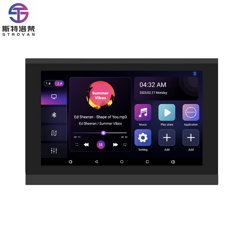 Audio Music In Background - Layar Sentuh 7 Inci 2 Zona