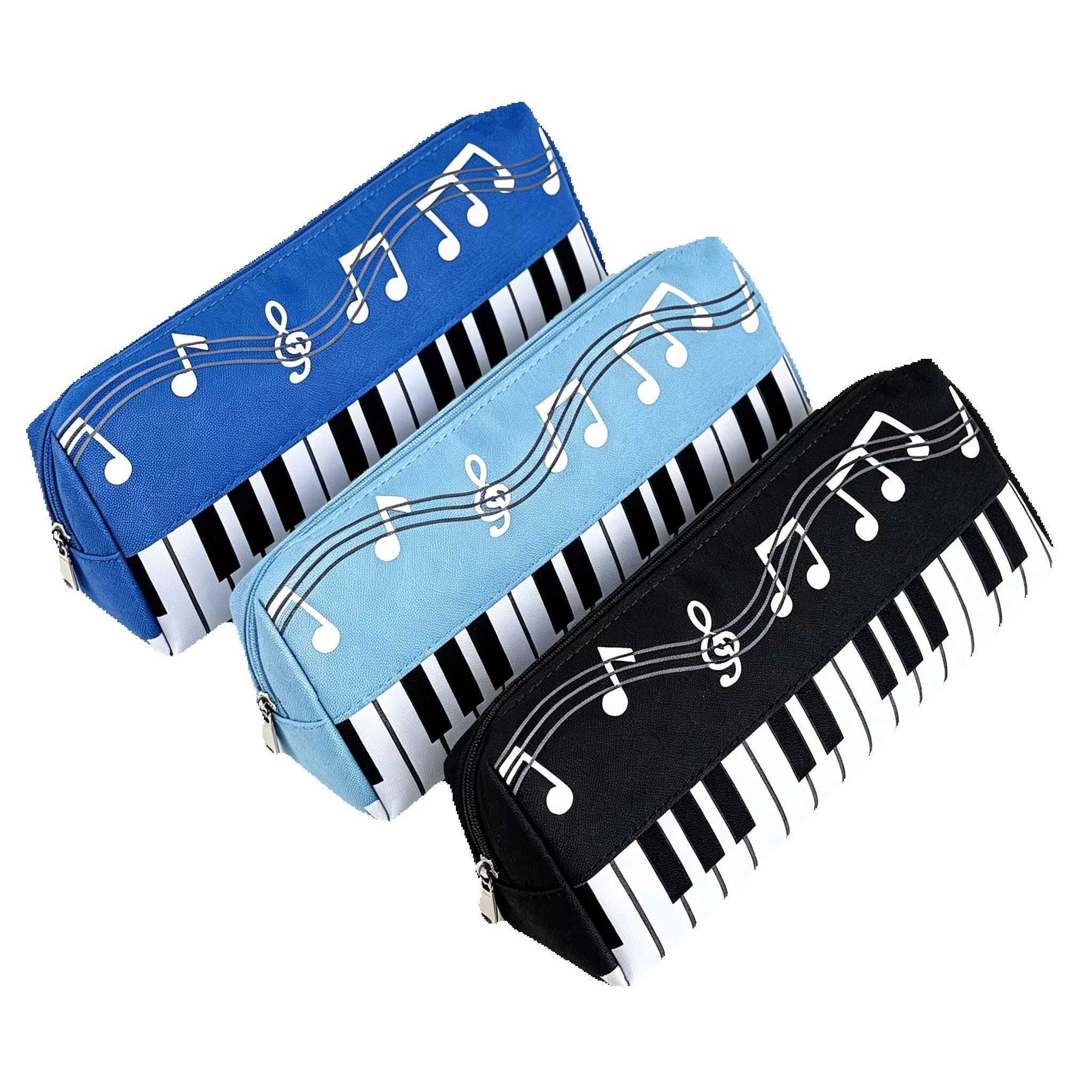 Audio Music Notes - Kotak Pensil Desain Not Musik Piano