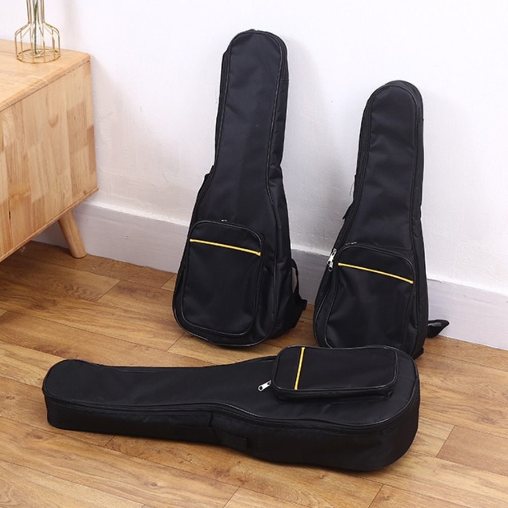 Guitar Strap Padded - Tas Ukulele 21/23/26 Inci, Tas Gitar