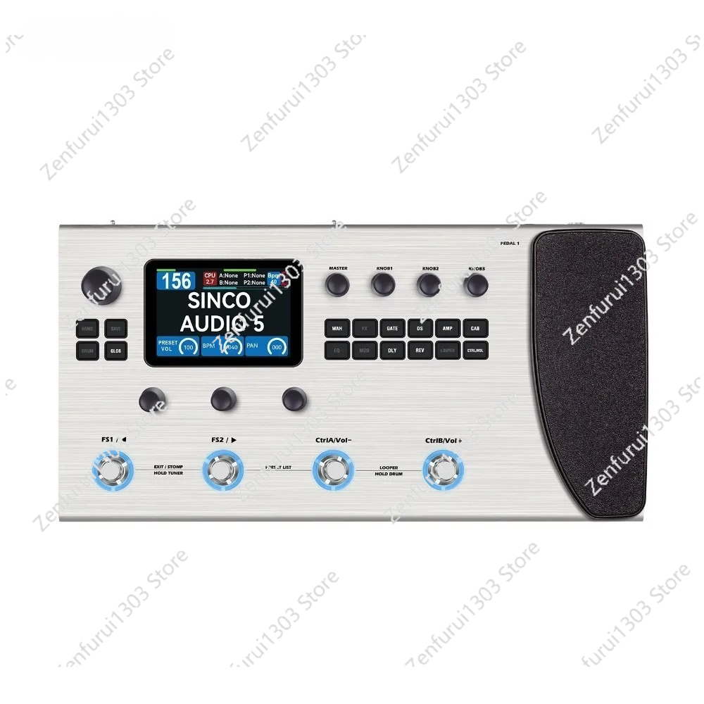 Looper Pedal Guitar - M-VAVE MK-300 Pedal Efek Gitar/Bass Multi-Fungsi
