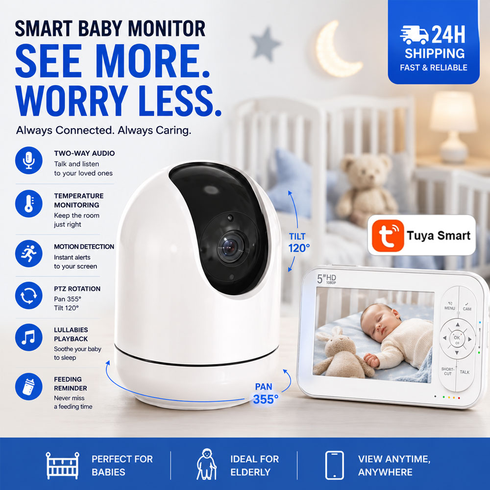 Audio Detect Music - Monitor Bayi WiFi 5 