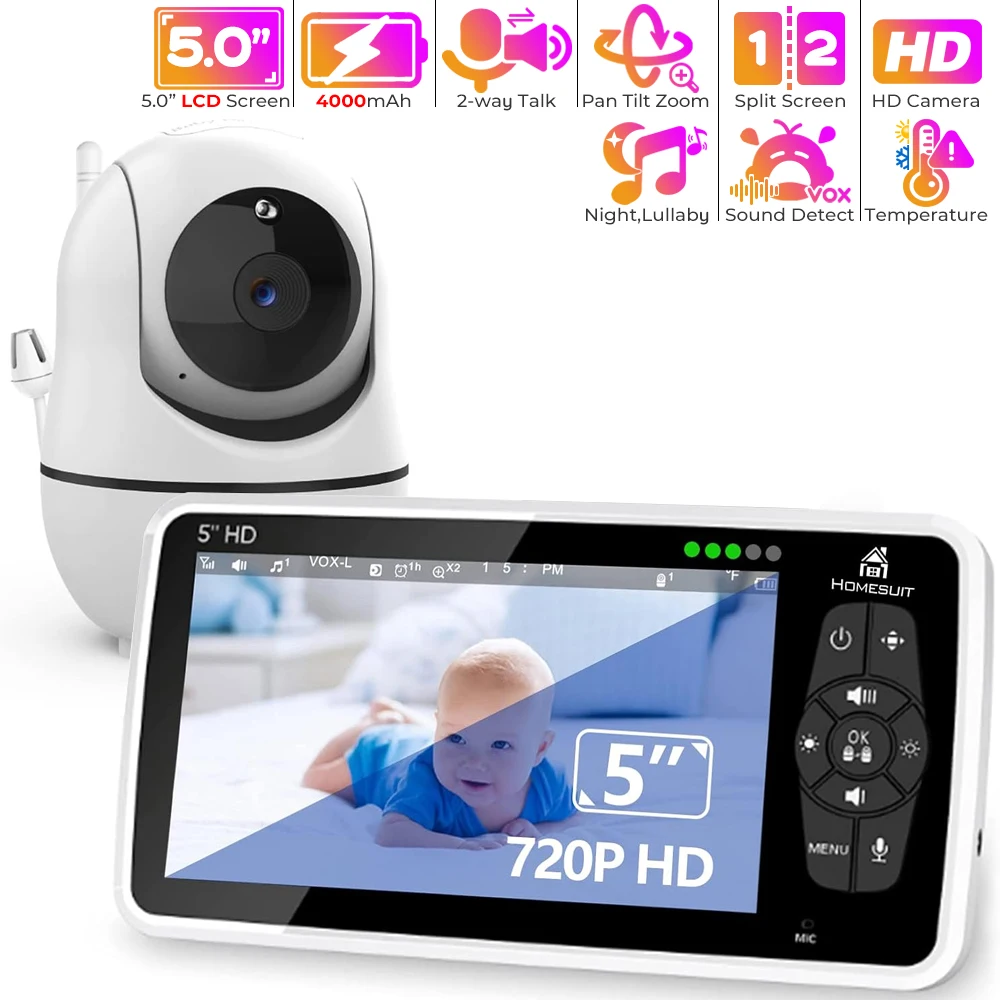 Audio Detect Music - Video Baby Monitor dengan Kamera Digital