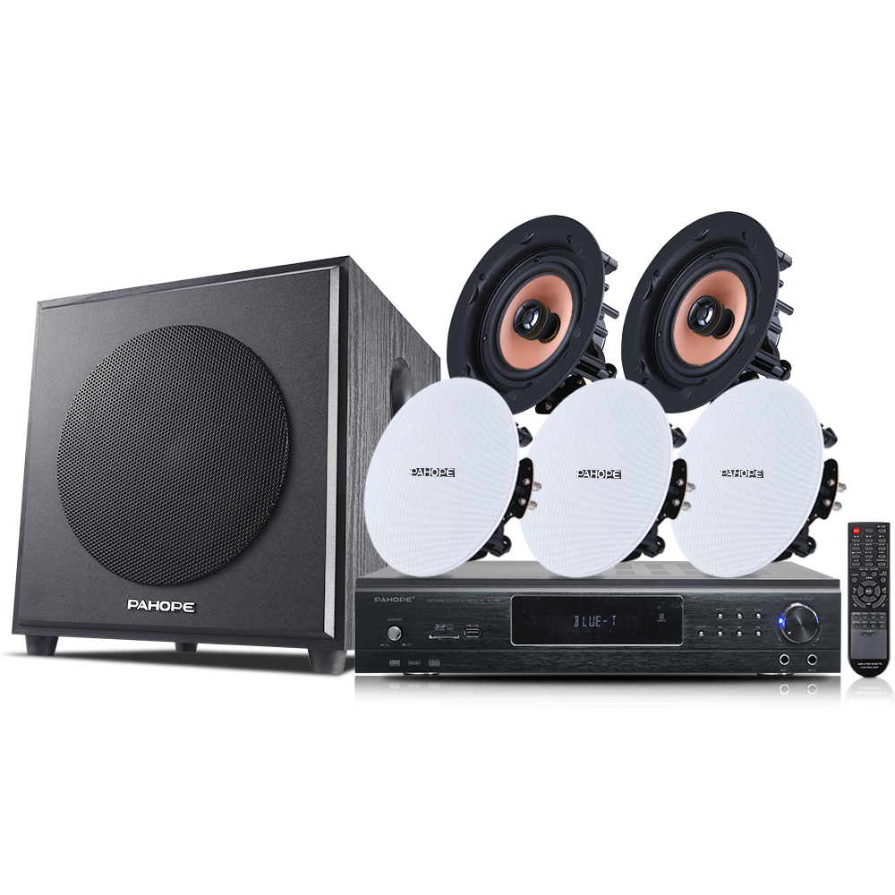 Audio Music In Background - 5.1 Set Speaker Plafon Home Theater