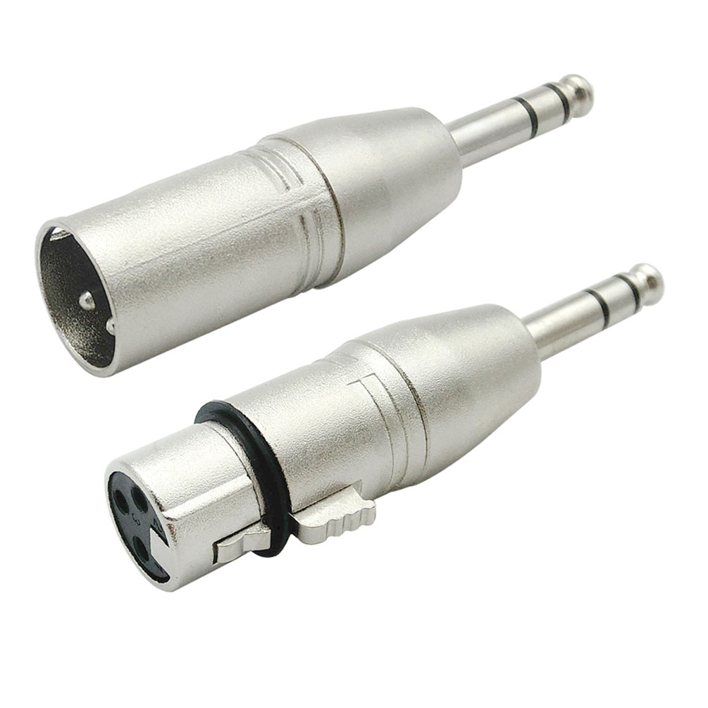 Cable Xlr Balanced - 2PCS Set Adaptor TRS ke XLR