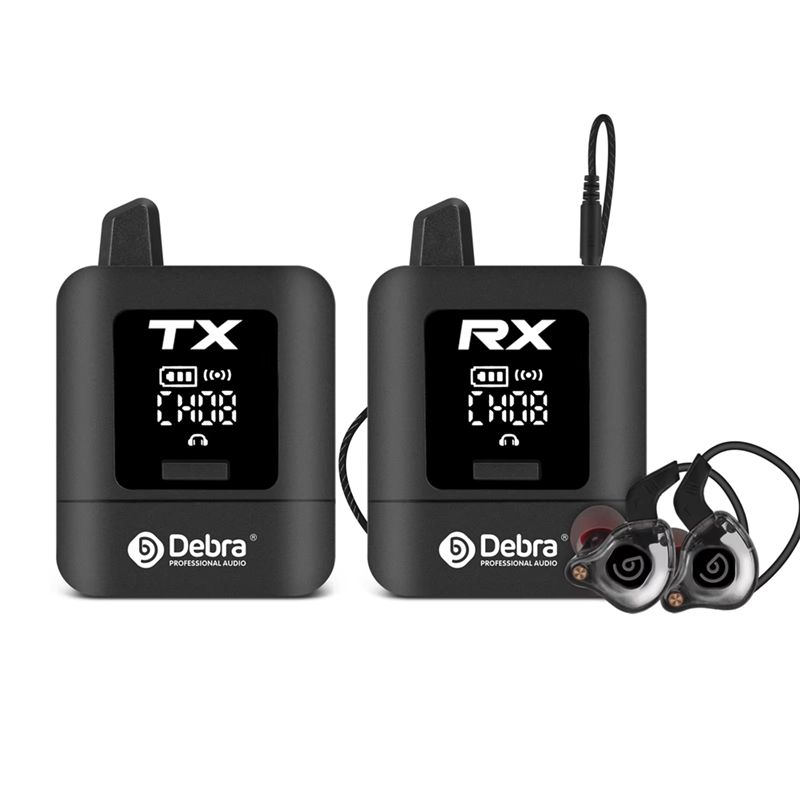 Audio Music Live - Sistem Monitor In-Ear Nirkabel UHF Stereo