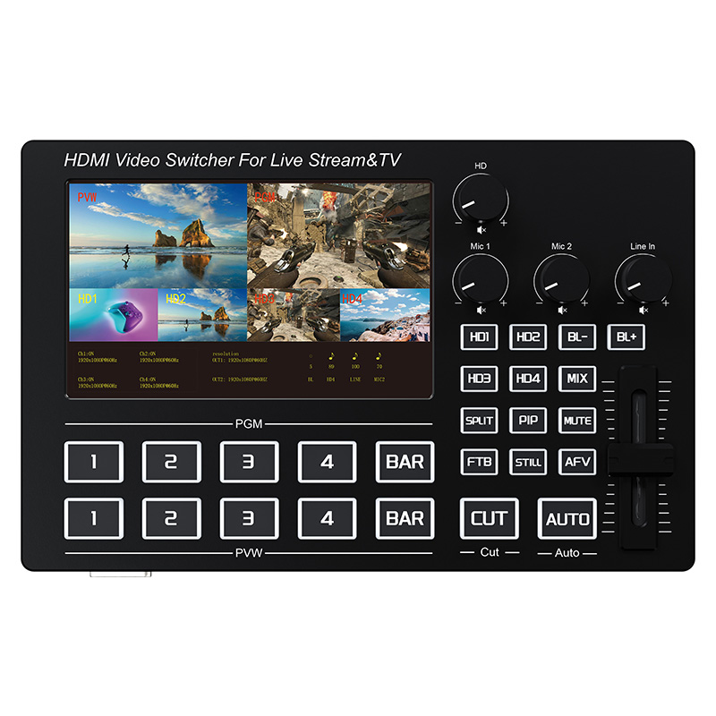 Audio Music Live - Mixer Video Streaming Langsung HDMI 4