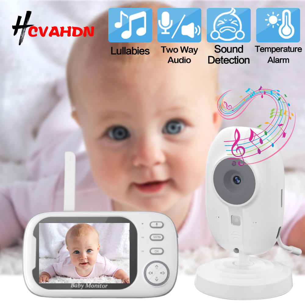 Audio Detect Music - Monitor Bayi Video 2.4G untuk Ibu