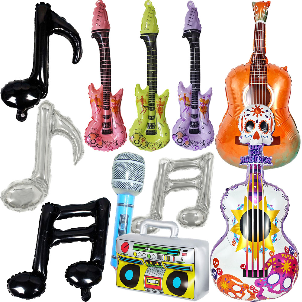 Set Balon Bertema Musik - Balo - Audio Music Notes ulasan dan harga