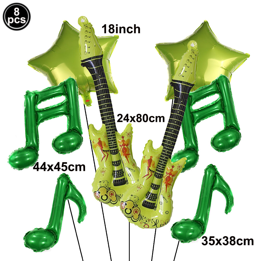 Set Balon Bertema Musik - Balo - Audio Music Notes ulasan dan harga