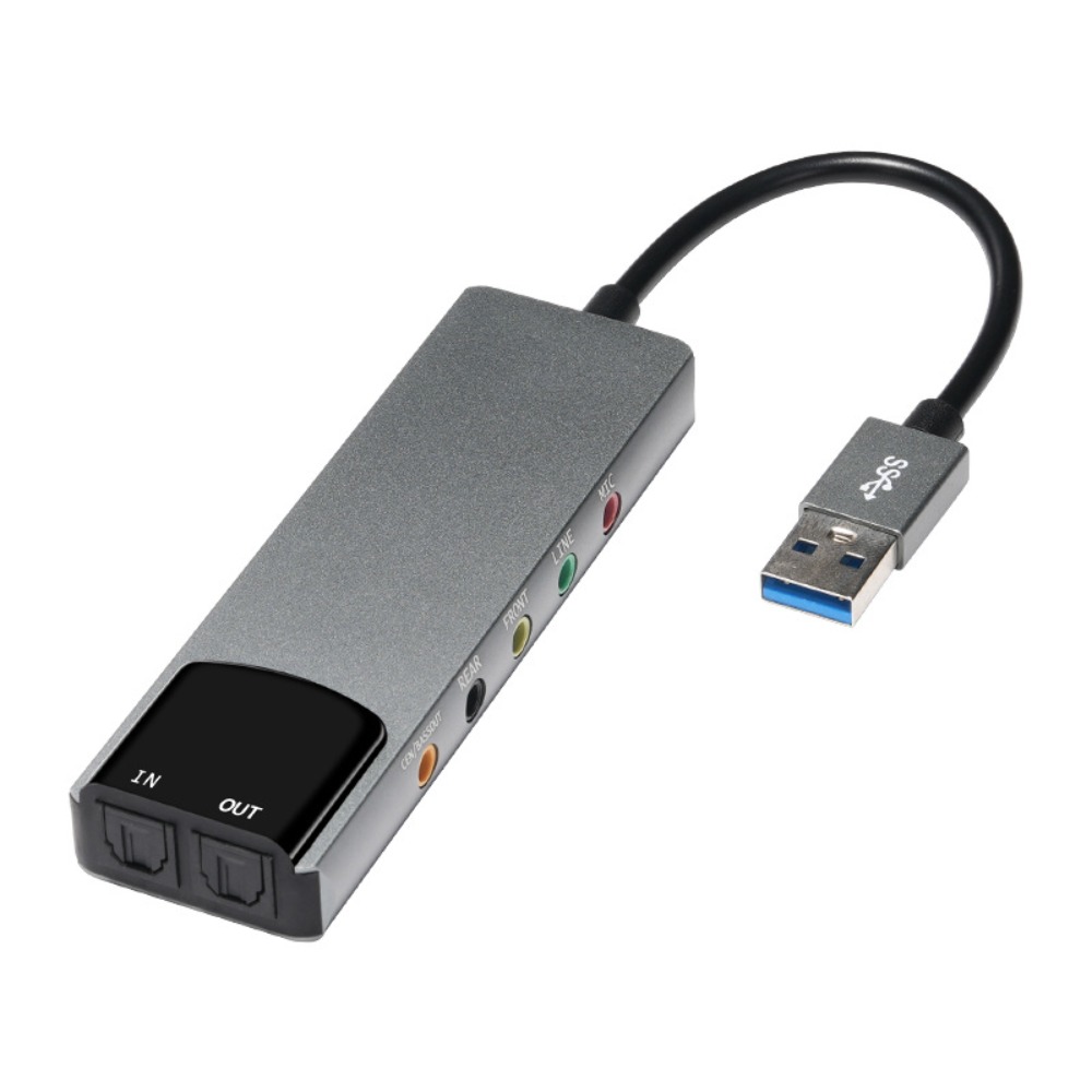 Kartu Suara USB Baru 7.1 5.1 S - Audio Music Live ulasan dan harga