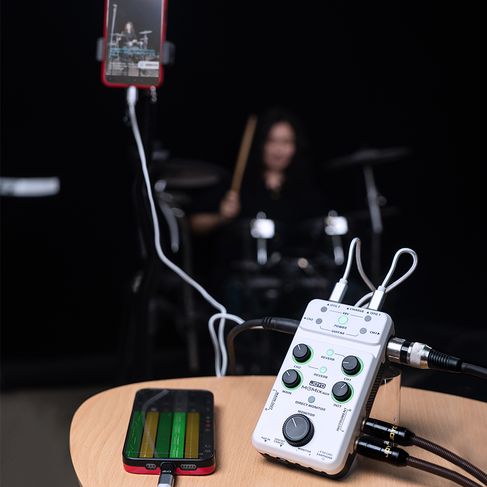 JOYO Audio Mixer MOMIX PRO Coc - Audio Music Live ulasan dan harga
