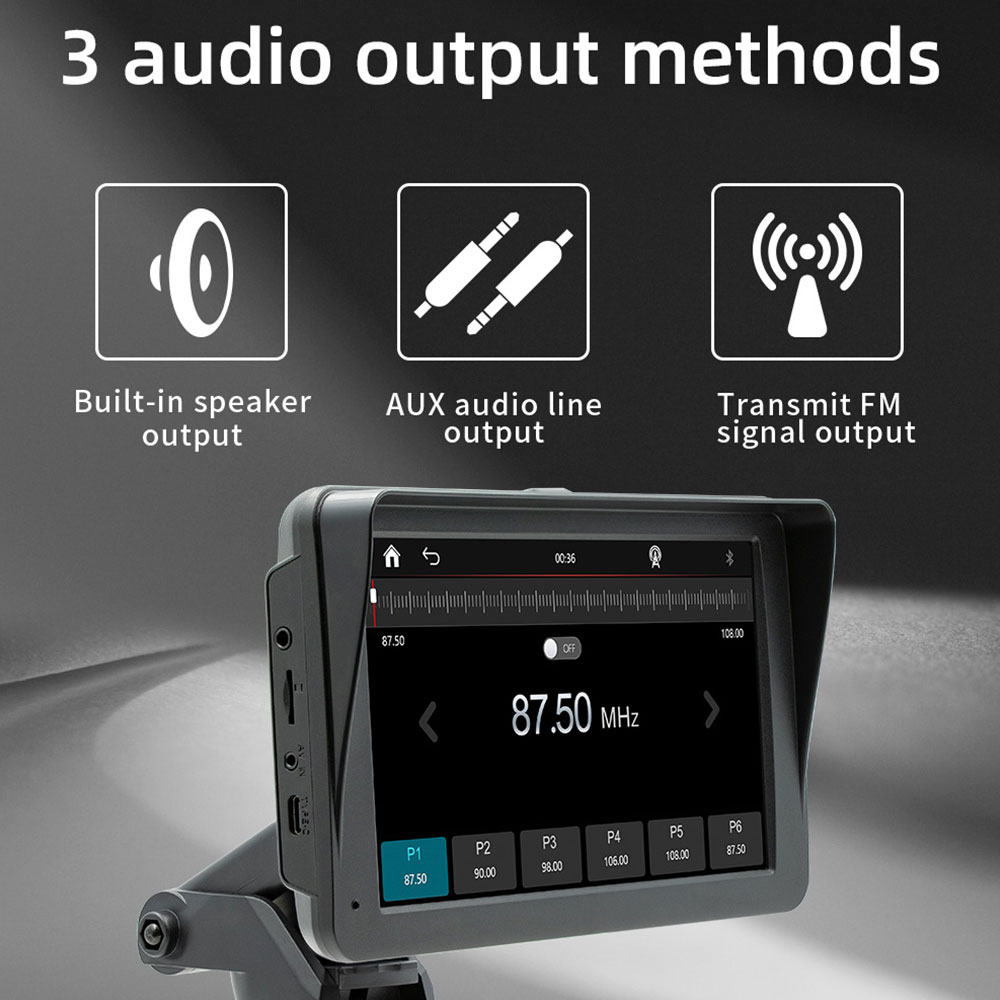 Layar Sentuh HD 7 inci Wireles - Audio Music Image ulasan dan harga