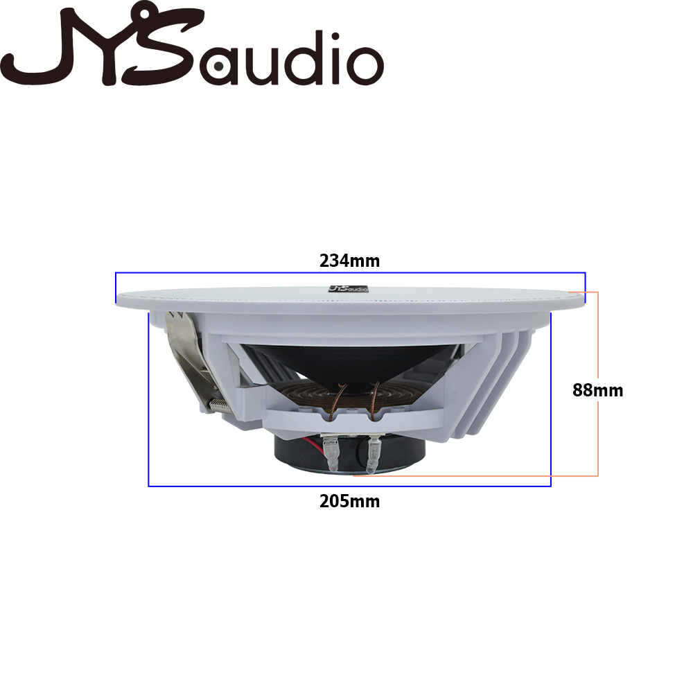 Speaker Plafon 20W Stereo 8 in - Audio Music In Background ulasan dan harga
