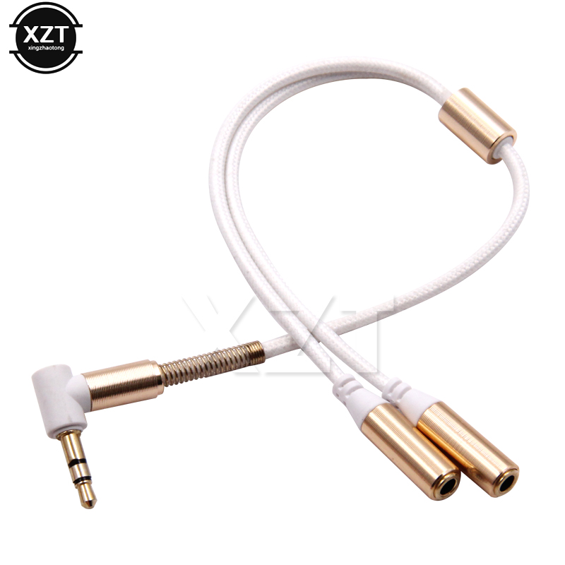 3.5Mm 1 Ke 2 Audio Aux Y Adapt - Audio Music Splitter ulasan dan harga