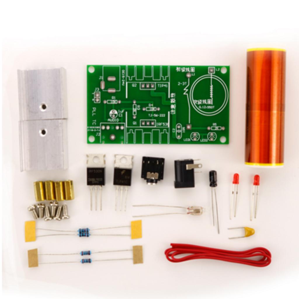 Kit DIY Speaker Plasma Tesla C - Audio Music Generator Free ulasan dan harga