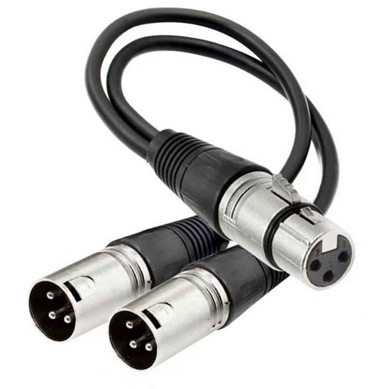 Kabel Splitter XLR 3 Pin Femal - Audio Music Splitter ulasan dan harga