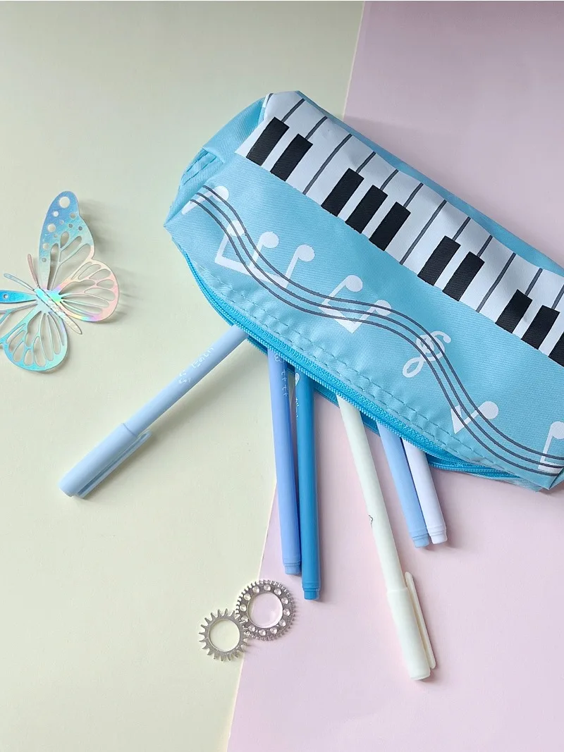 Kotak Pensil Desain Not Musik  - Audio Music Notes ulasan dan harga