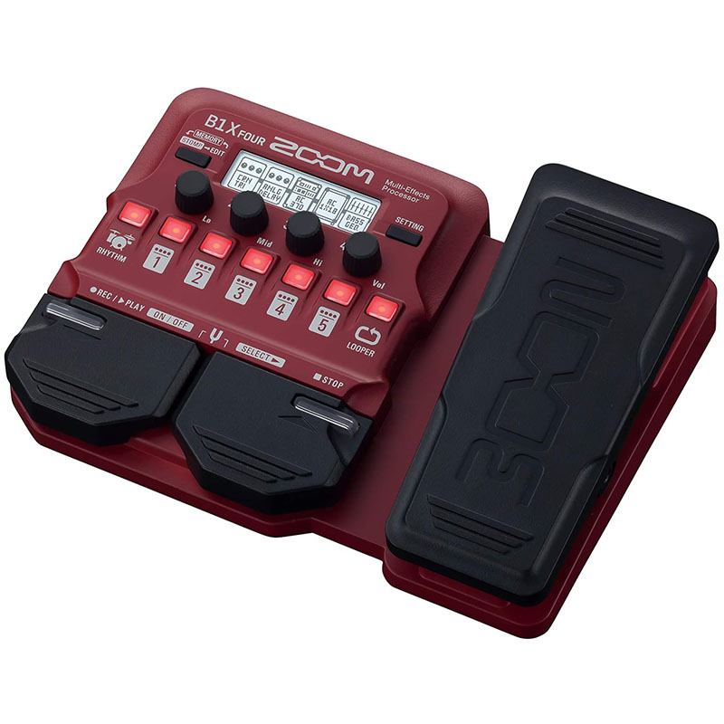 ZOOM B1X FOUR Prosesor Multi-E - Looper Pedal Guitar ulasan dan harga