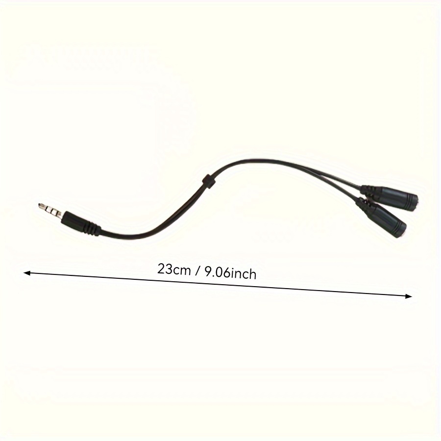 Audio Stereo 3.5mm 1 laki-laki - Audio Music Splitter ulasan dan harga