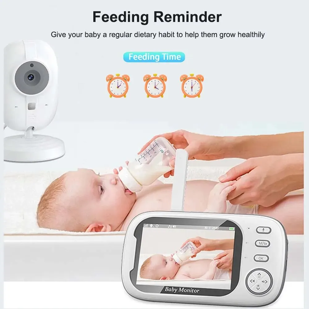Kamera Pemantau Bayi LCD 3,5 I - Audio Detect Music ulasan dan harga