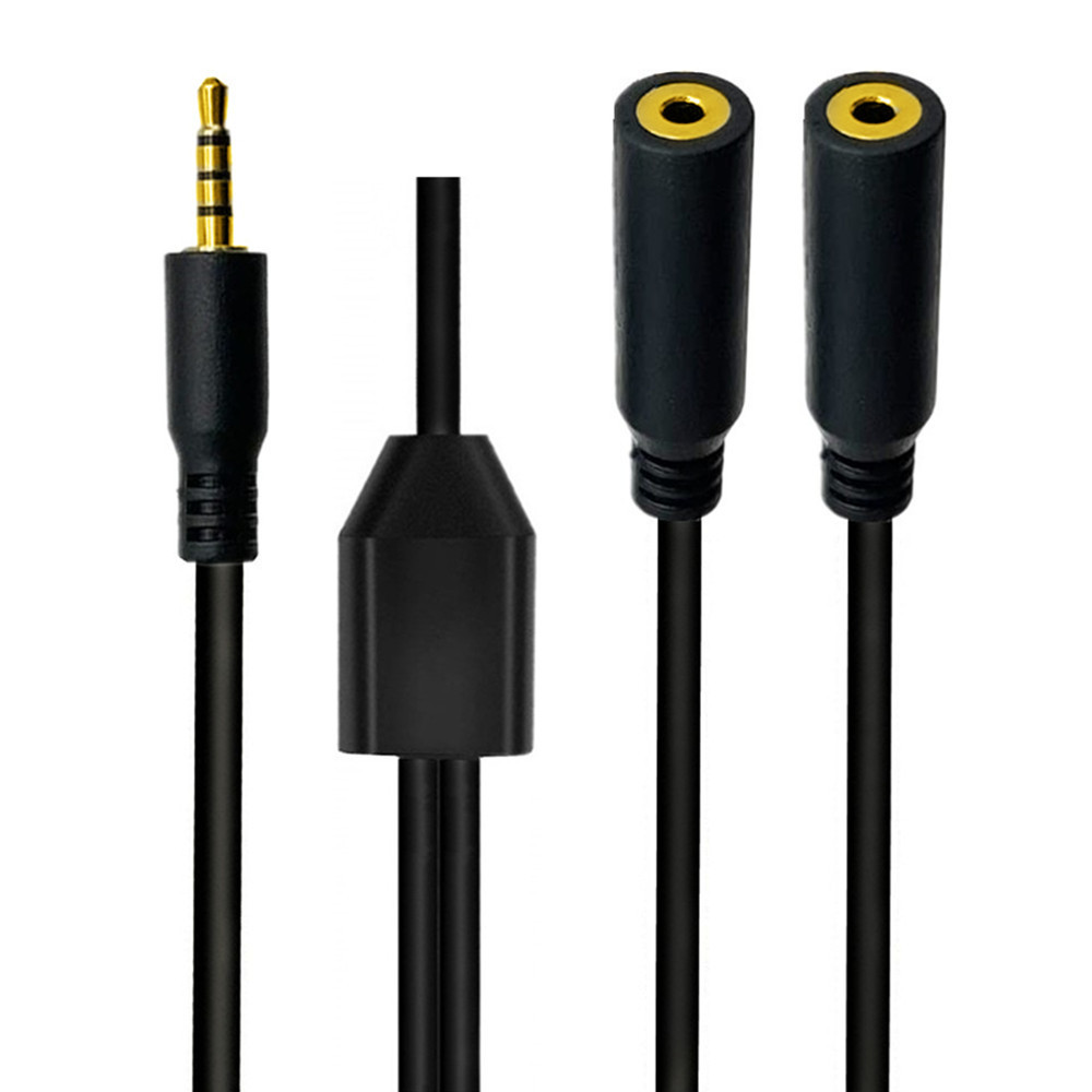 Kabel ekstensi kamera cadangan - Audio Music Splitter ulasan dan harga