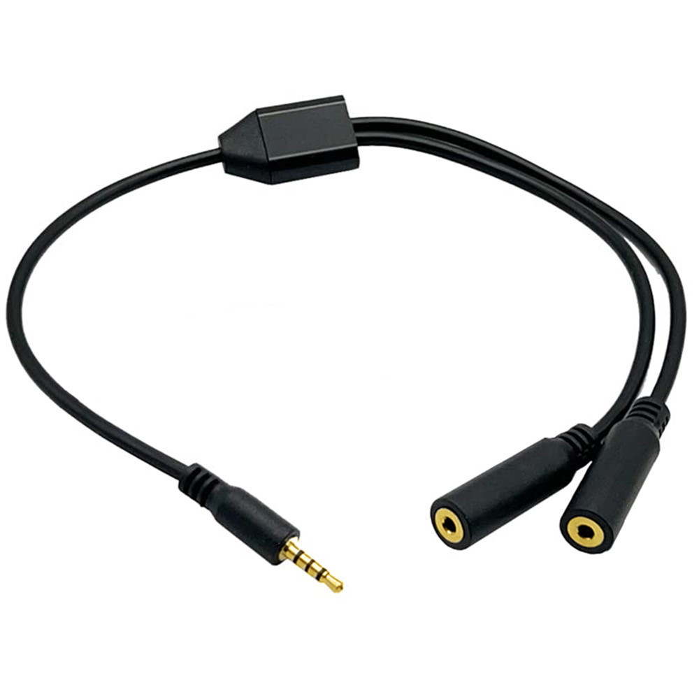 Kabel ekstensi kamera cadangan - Audio Music Splitter ulasan dan harga