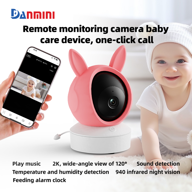 Danmini 1080P Baby Monitor Mob - Audio Detect Music ulasan dan harga