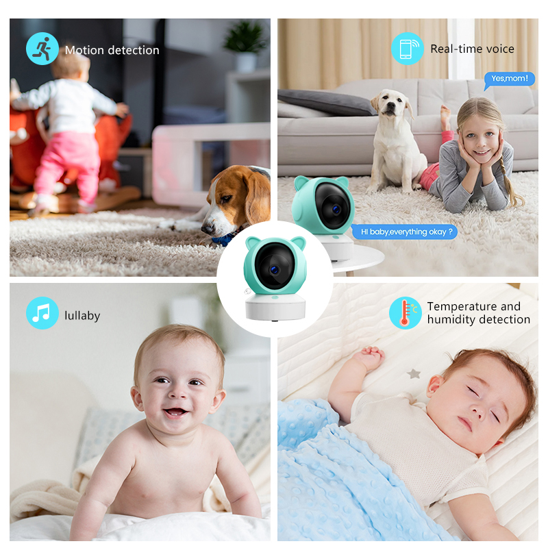 Danmini 1080P Baby Monitor Mob - Audio Detect Music ulasan dan harga