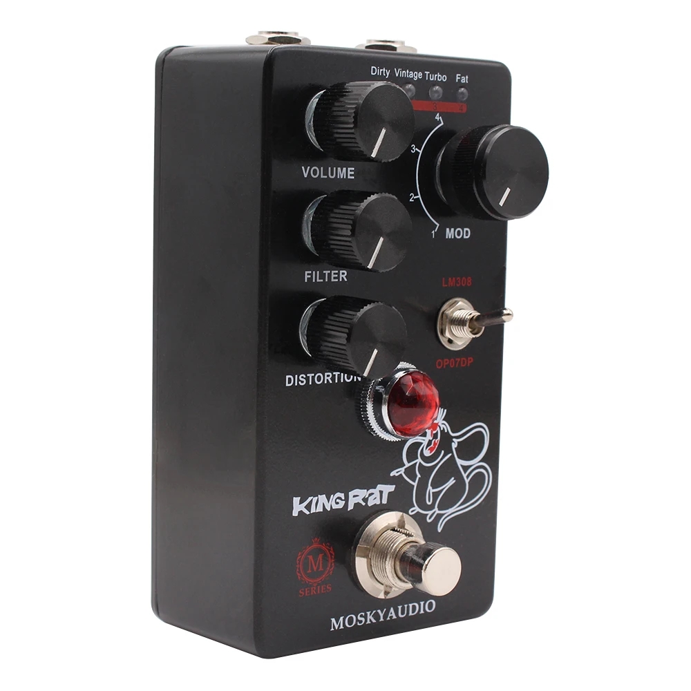 Mosky KING RAT Pedal Efek Dist - Looper Pedal Guitar ulasan dan harga