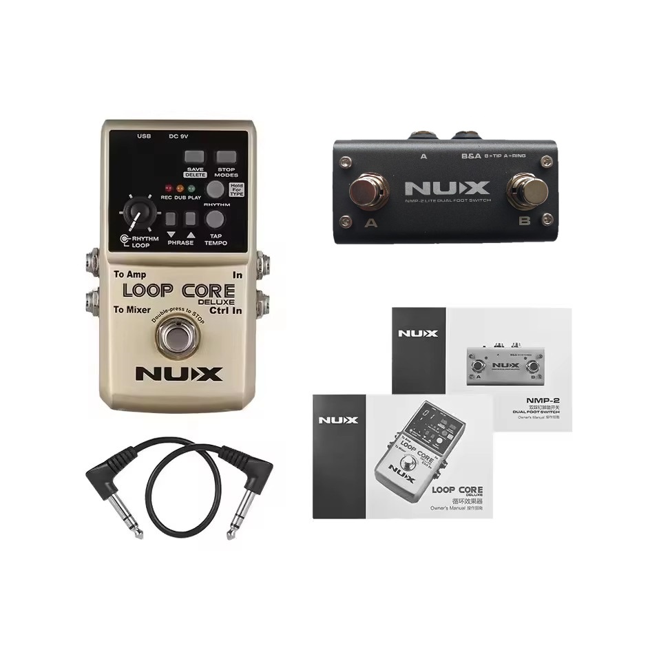 Nux Loop Core Deluxe Pedal Efe - Looper Pedal Guitar ulasan dan harga