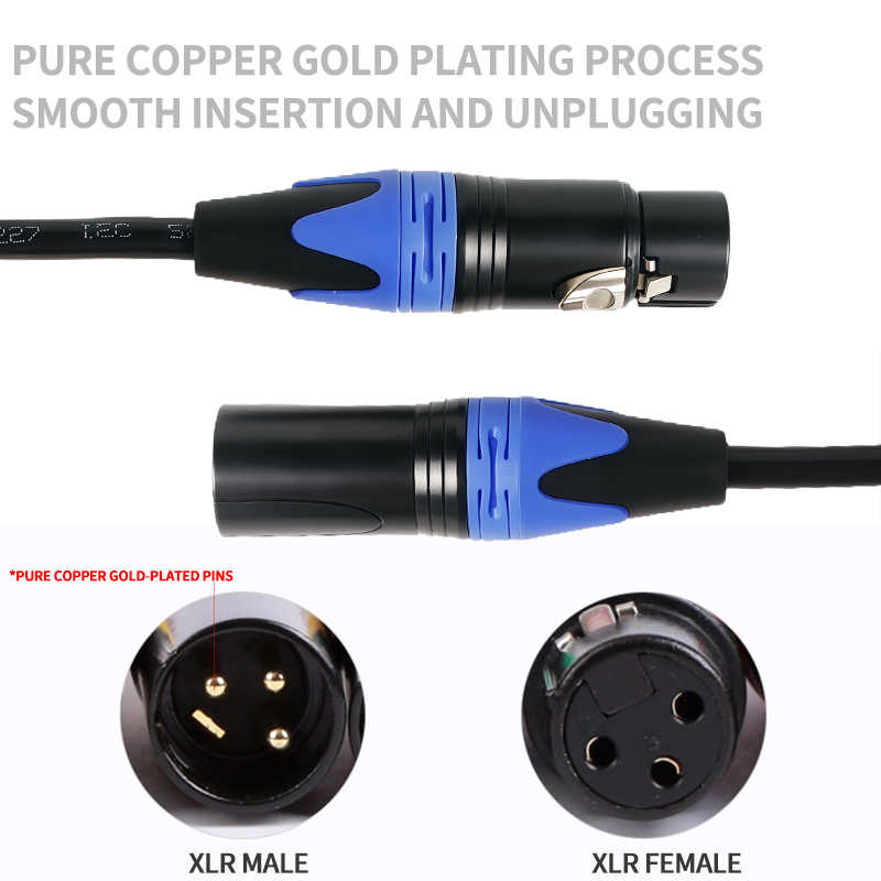 Kabel Mikrofon XLR 3-Pin Male  - Cable Xlr Balanced ulasan dan harga