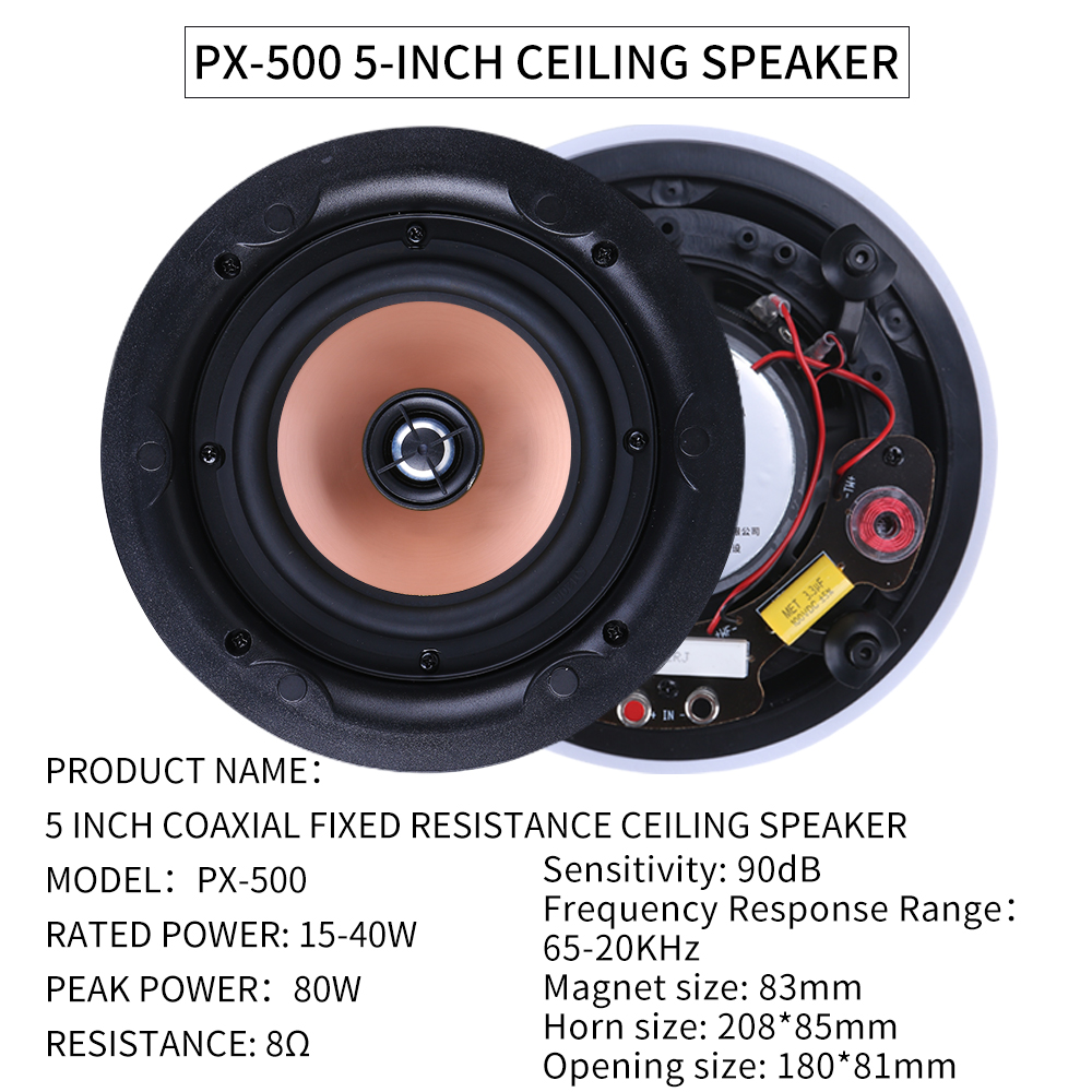5.1 Set Speaker Plafon Home Th - Audio Music In Background ulasan dan harga
