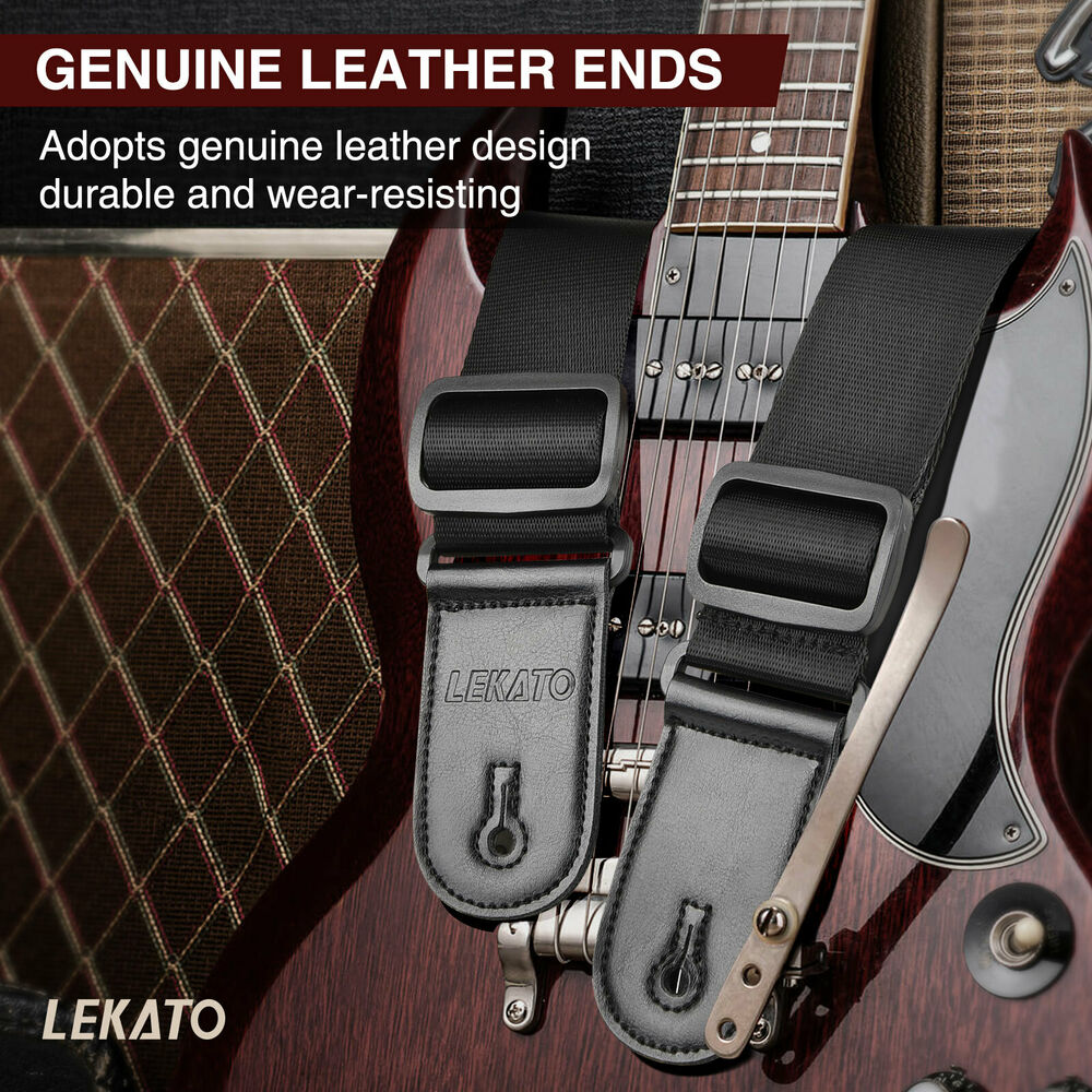 Leto Sabuk Pemegang Tali Gitar - Guitar Strap Padded ulasan dan harga