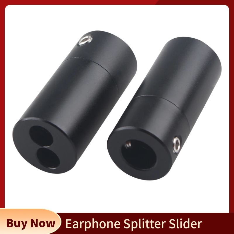 Earphone Splitter Slider DIY k - Audio Music Splitter ulasan dan harga
