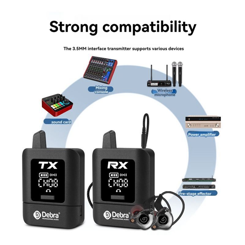Sistem Monitor In-Ear Nirkabel - Audio Music Live ulasan dan harga