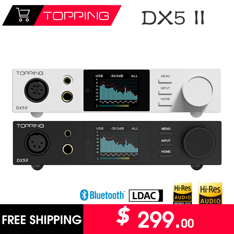 Topping DX5II DX5 II Dekoder A - Audio Music Generator Free ulasan dan harga