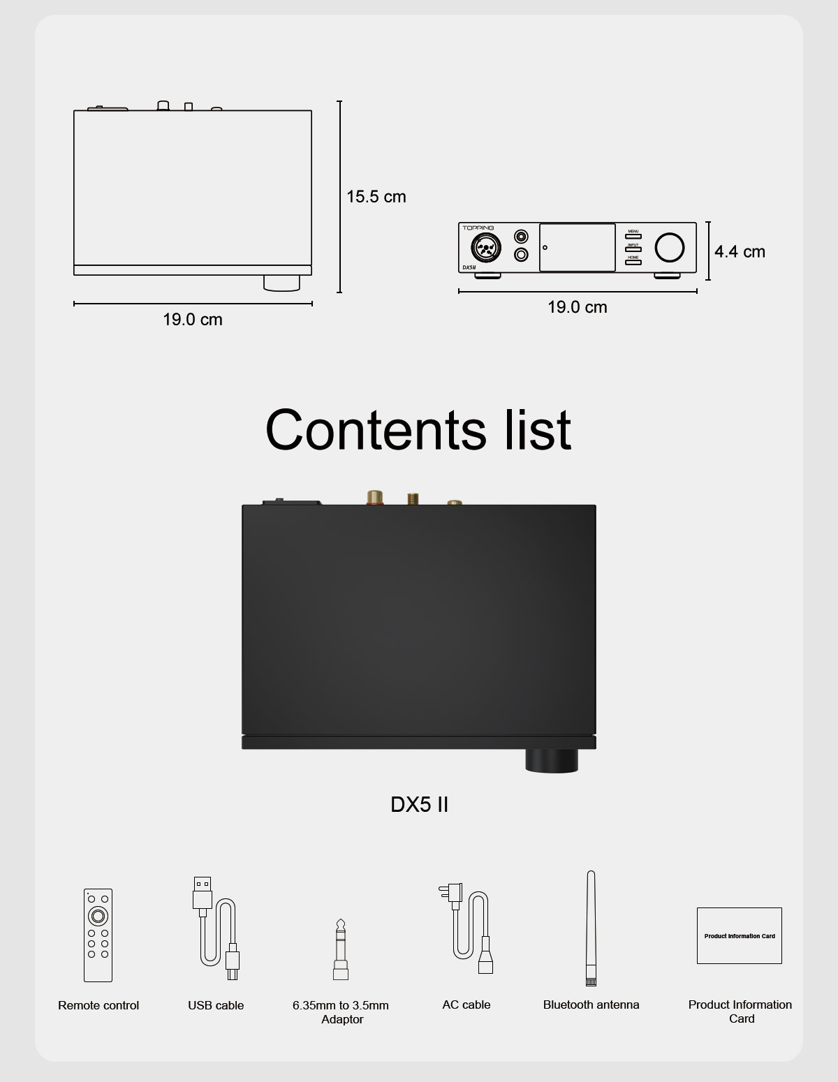 Topping DX5II DX5 II Dekoder A - Audio Music Generator Free ulasan dan harga