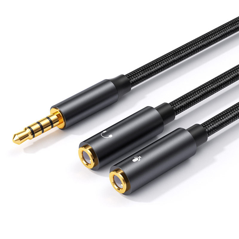 Kabel Audio Aux Jack 3.5mm pri - Audio Music Splitter ulasan dan harga