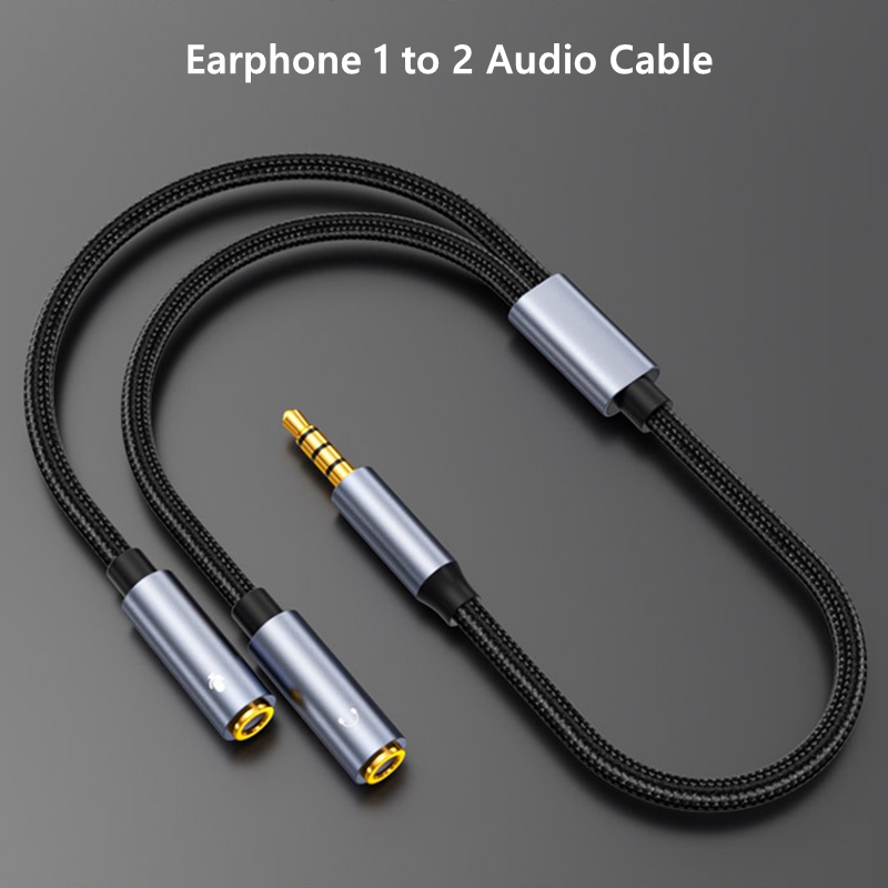 Kabel Audio Aux Jack 3.5mm pri - Audio Music Splitter ulasan dan harga
