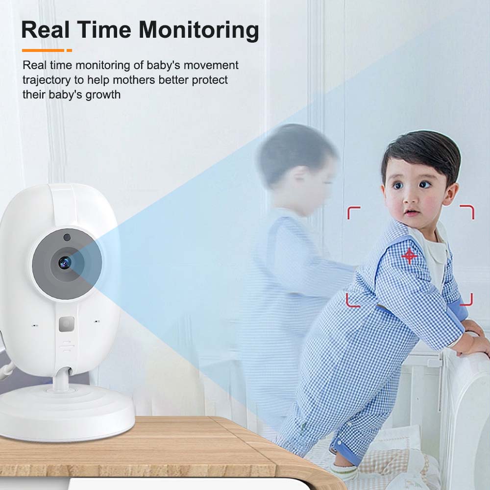 Monitor bayi Video 3.5'', Audi - Audio Detect Music ulasan dan harga