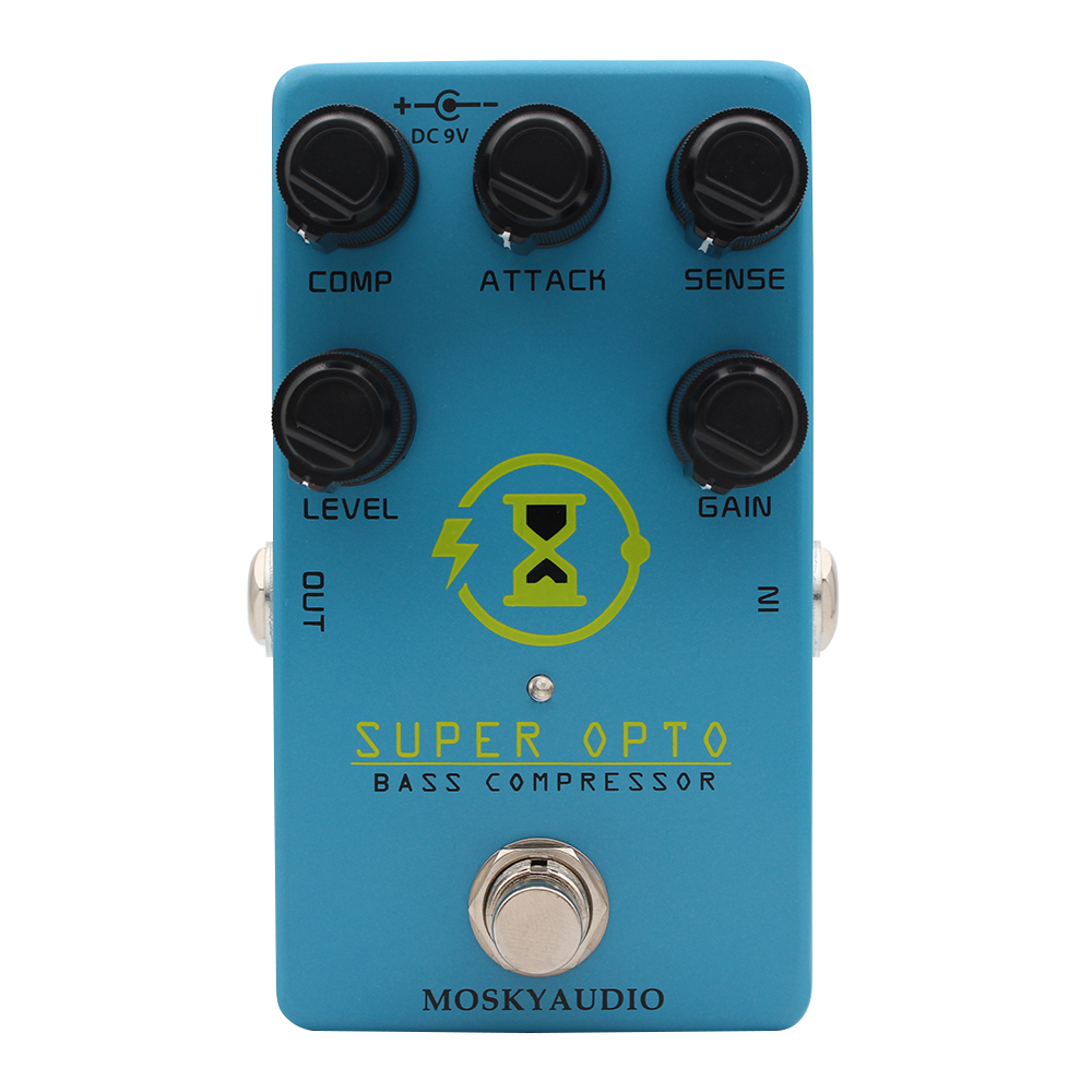 Mosky Super OPTO Bass Optical  - Looper Pedal Guitar ulasan dan harga