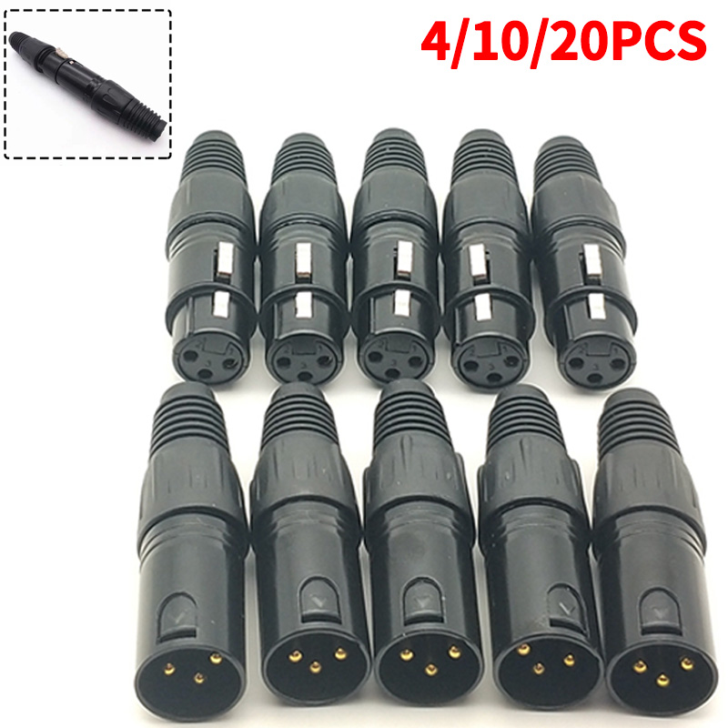 4/10/20 Buah Adaptor Jantan Ke - Cable Xlr Balanced ulasan dan harga