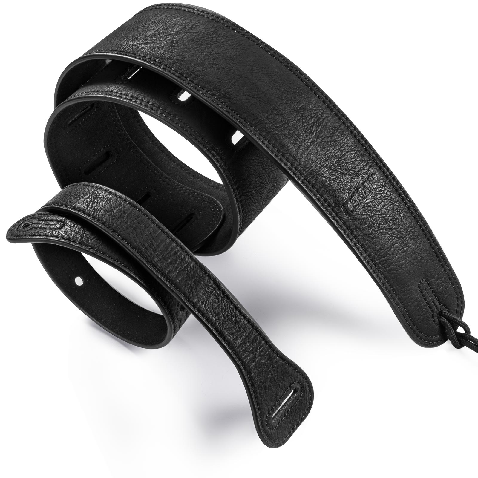 Kulit Tali Gitar Bass Lekato d - Guitar Strap Padded ulasan dan harga