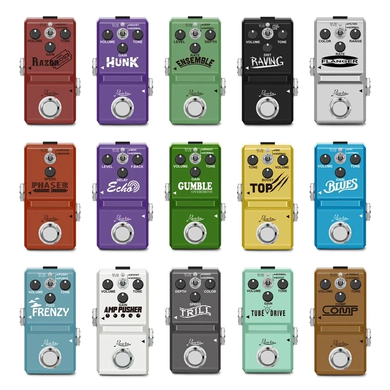 Rowin Pedal Para Guitarra Supe - Looper Pedal Guitar ulasan dan harga
