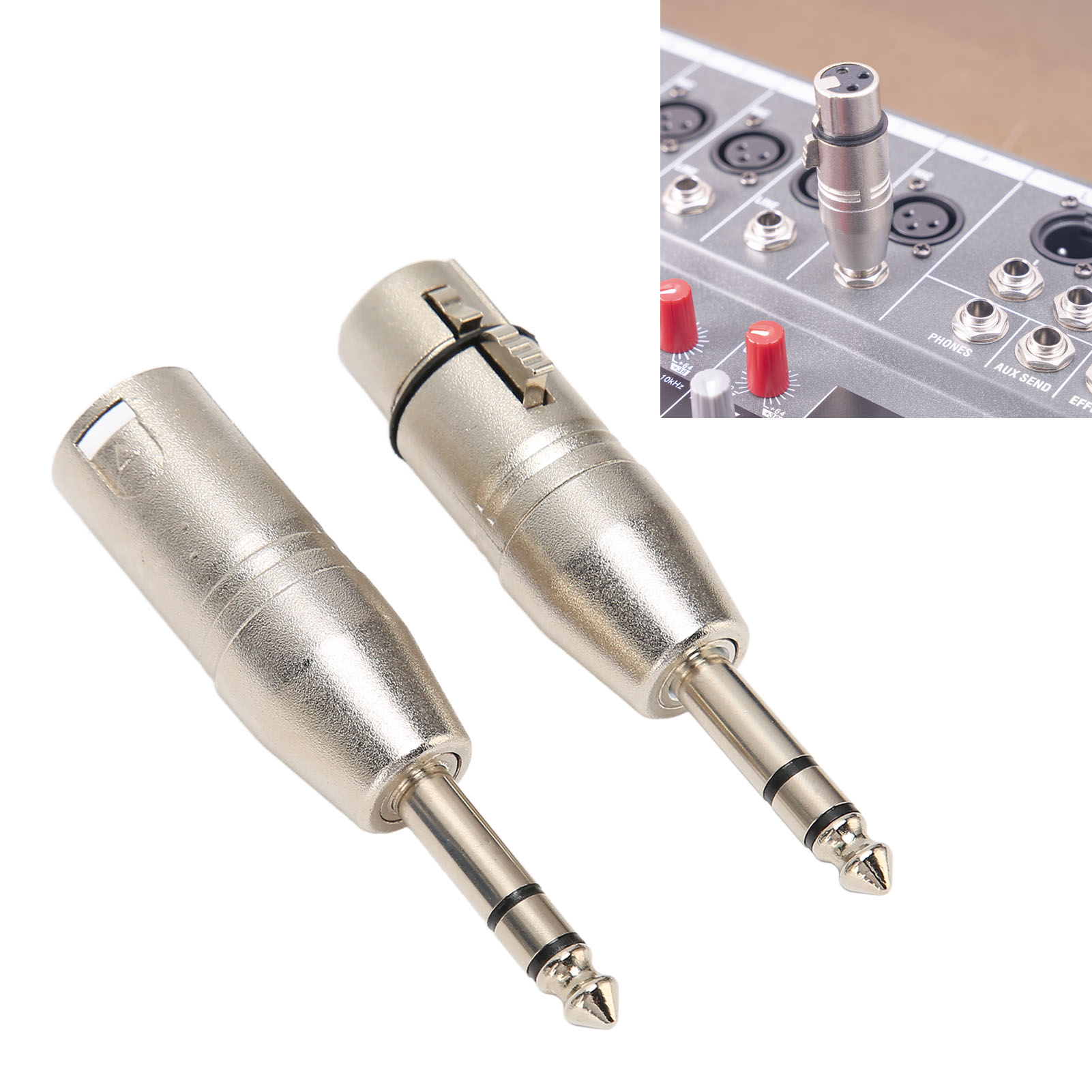 2 buah adaptor TRS ke XLR 1/4  - Cable Xlr Balanced ulasan dan harga